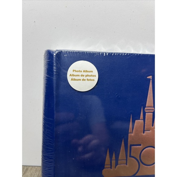 Walt Disney World Parks 50th Anniversary Castle Photo Album New Sealed w/pen - Picture 2 of 8